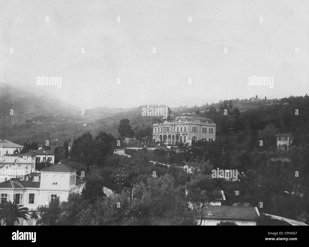 Conferencia de San Remo, 1920 Foto de stock