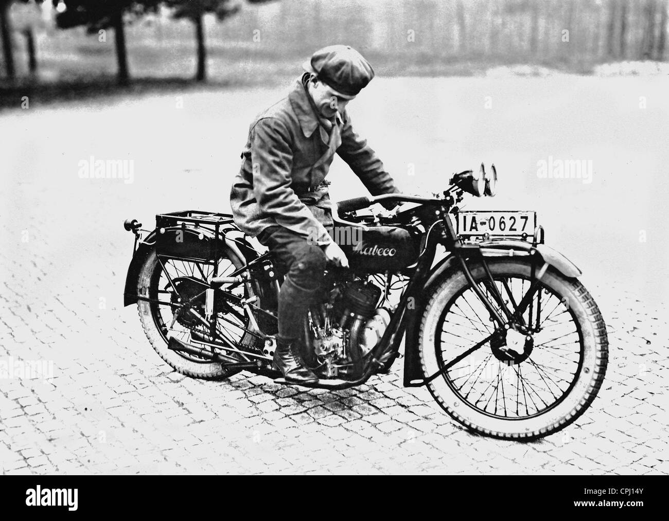 Motocicleta 'Mabeco', 1926 Foto de stock