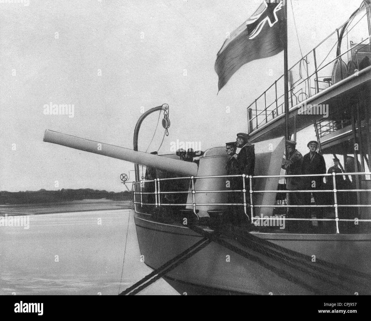 British steamship, 1915 armada Foto de stock
