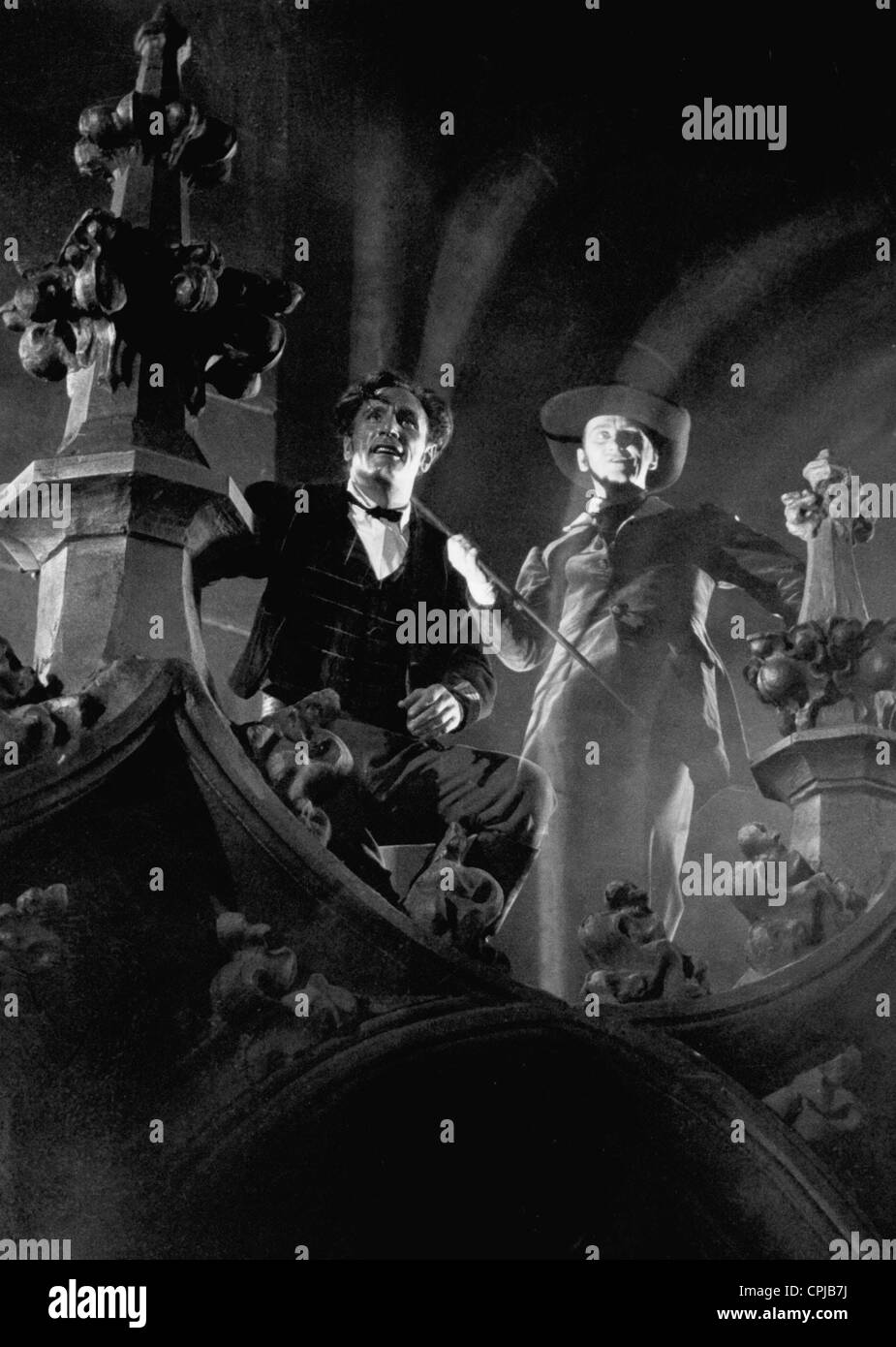 Bernhard Minetti en "El Emperador de California', 1936 Foto de stock