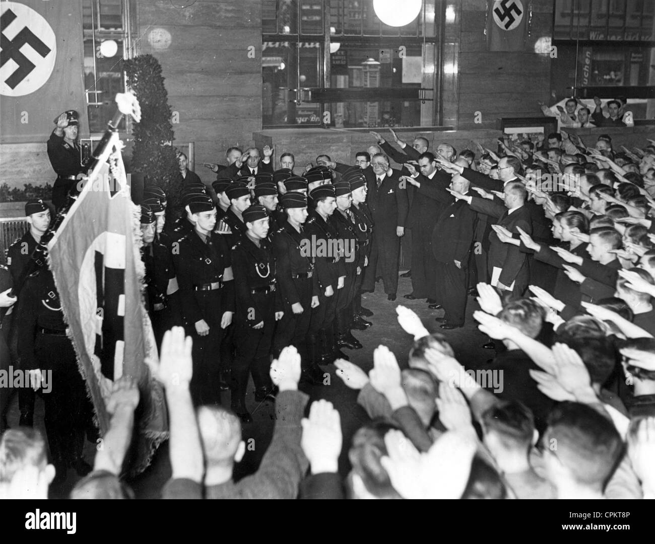 Nominal en la Editorial Scherl en Berlín. Foto de stock