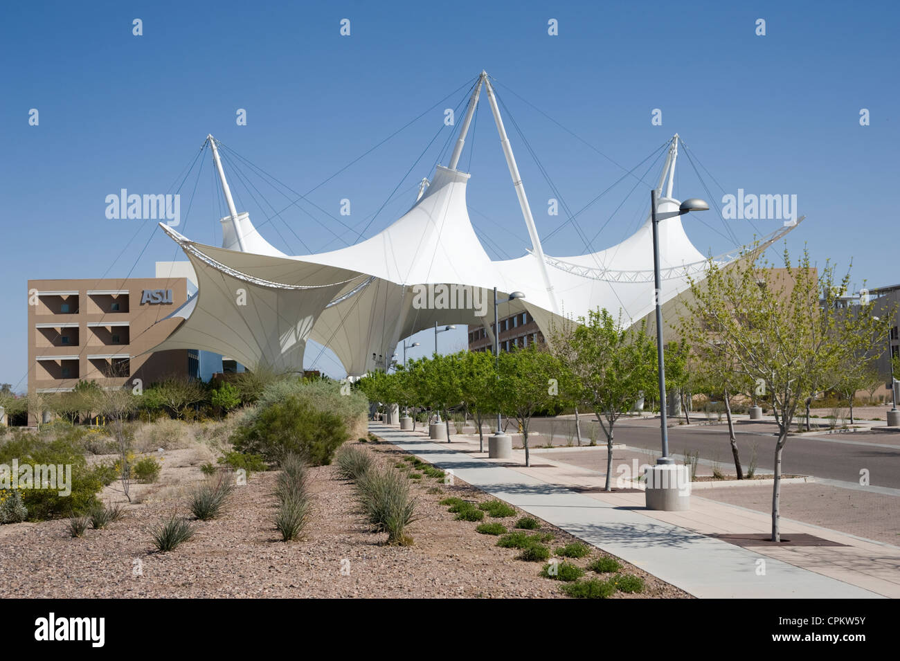 ASU Skysong Innovation Center, de Scottsdale, Arizona, EE.UU. Foto de stock