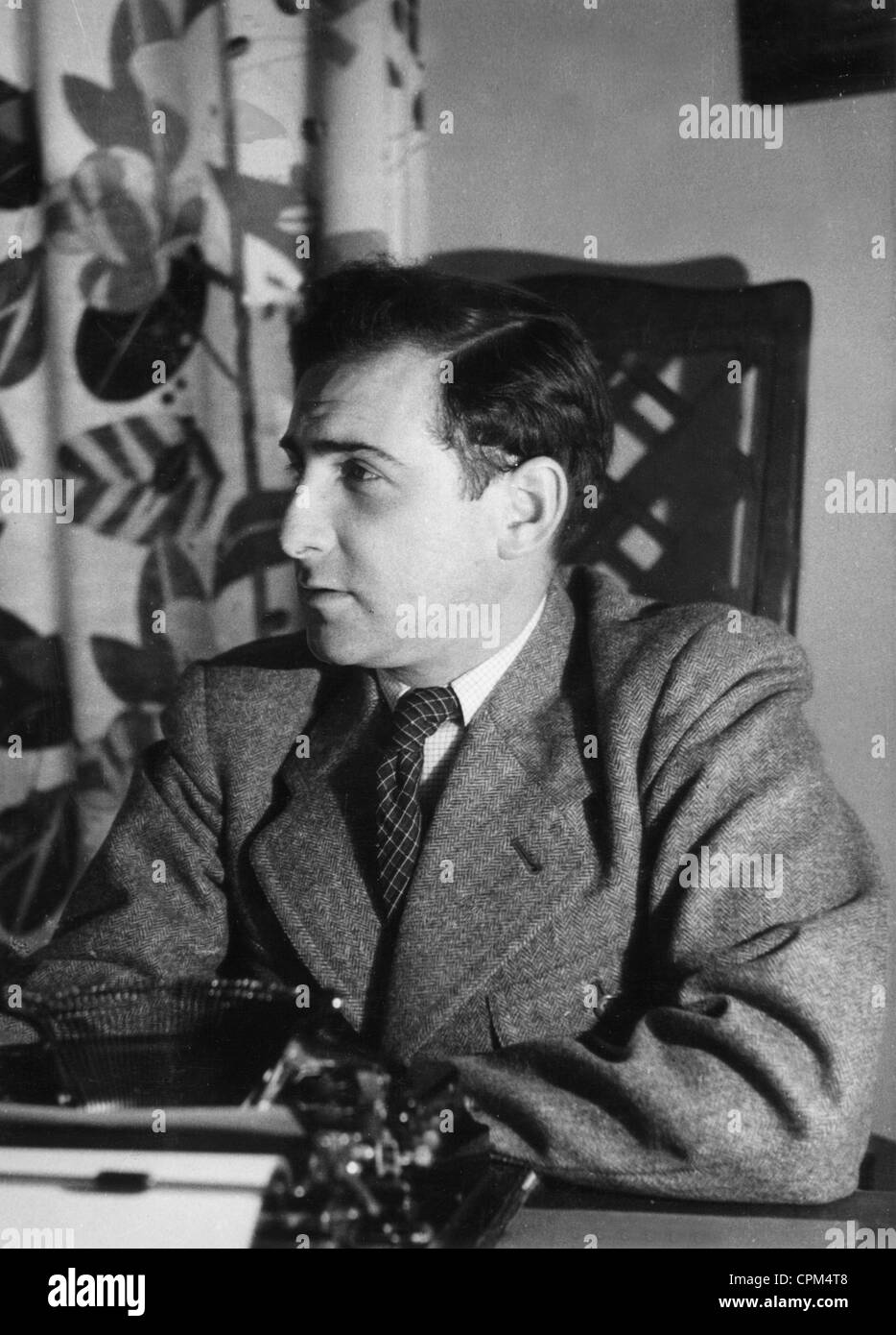 Carl Borro Schwerla, circa 1940 Foto de stock