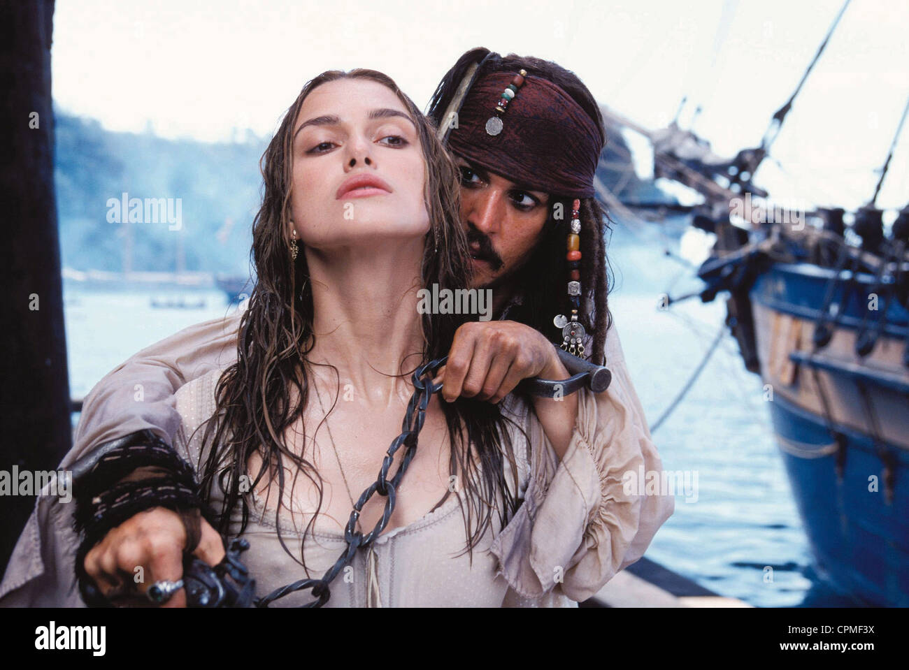 Piratas del Caribe La maldición de la Perla Negra Fotografía de stock -  Alamy
