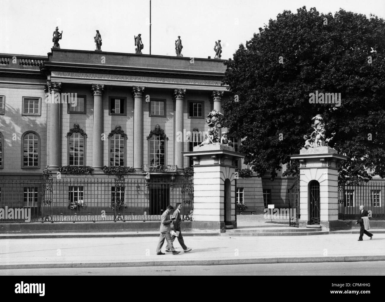 Universidad en Berlín, 1937 Foto de stock