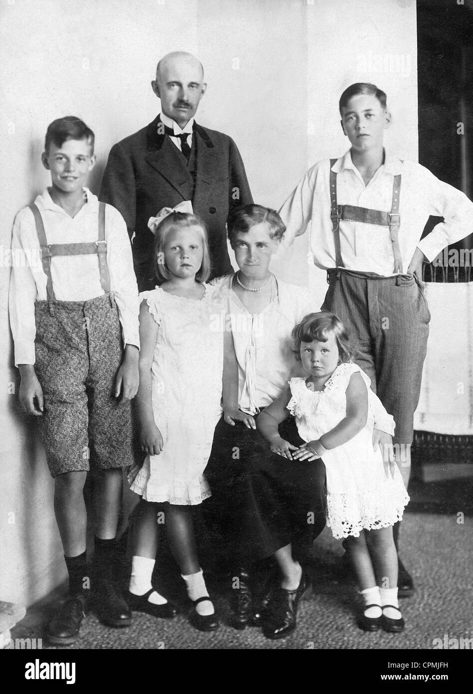 Federico Francisco IV, Gran Duque de Mecklenburg-Schwerin, 1925 Foto de stock