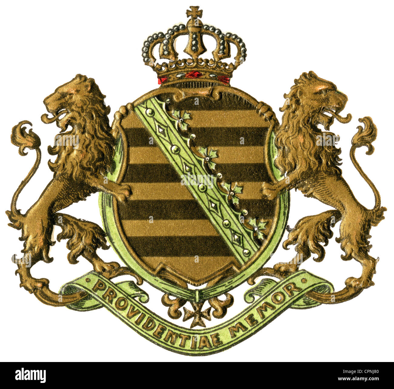 Escudo de armas del reino de sajonia fotografías e imágenes de alta