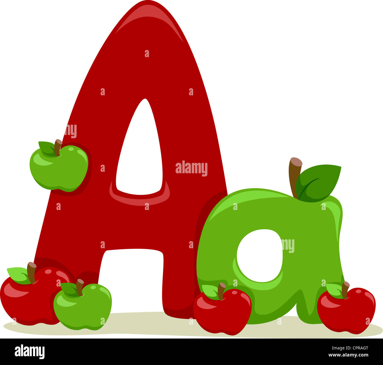 Ilustración con la letra A Fotografía de stock Alamy Ilustración con la letra A Fotografía de stock Alamy