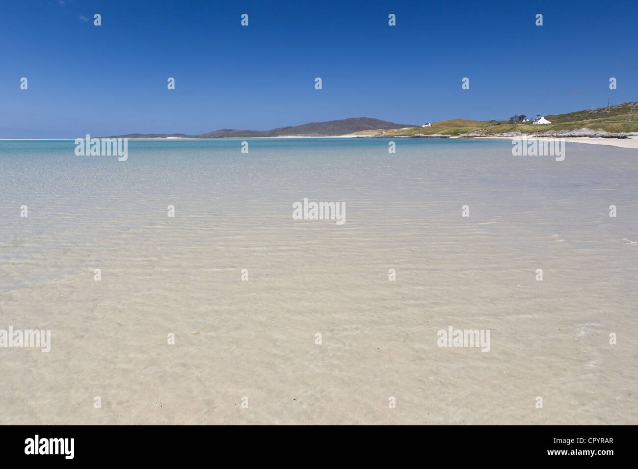 La playa de Luskentire (Isla de Harris - Outer Hebrides de Escocia) Foto de stock