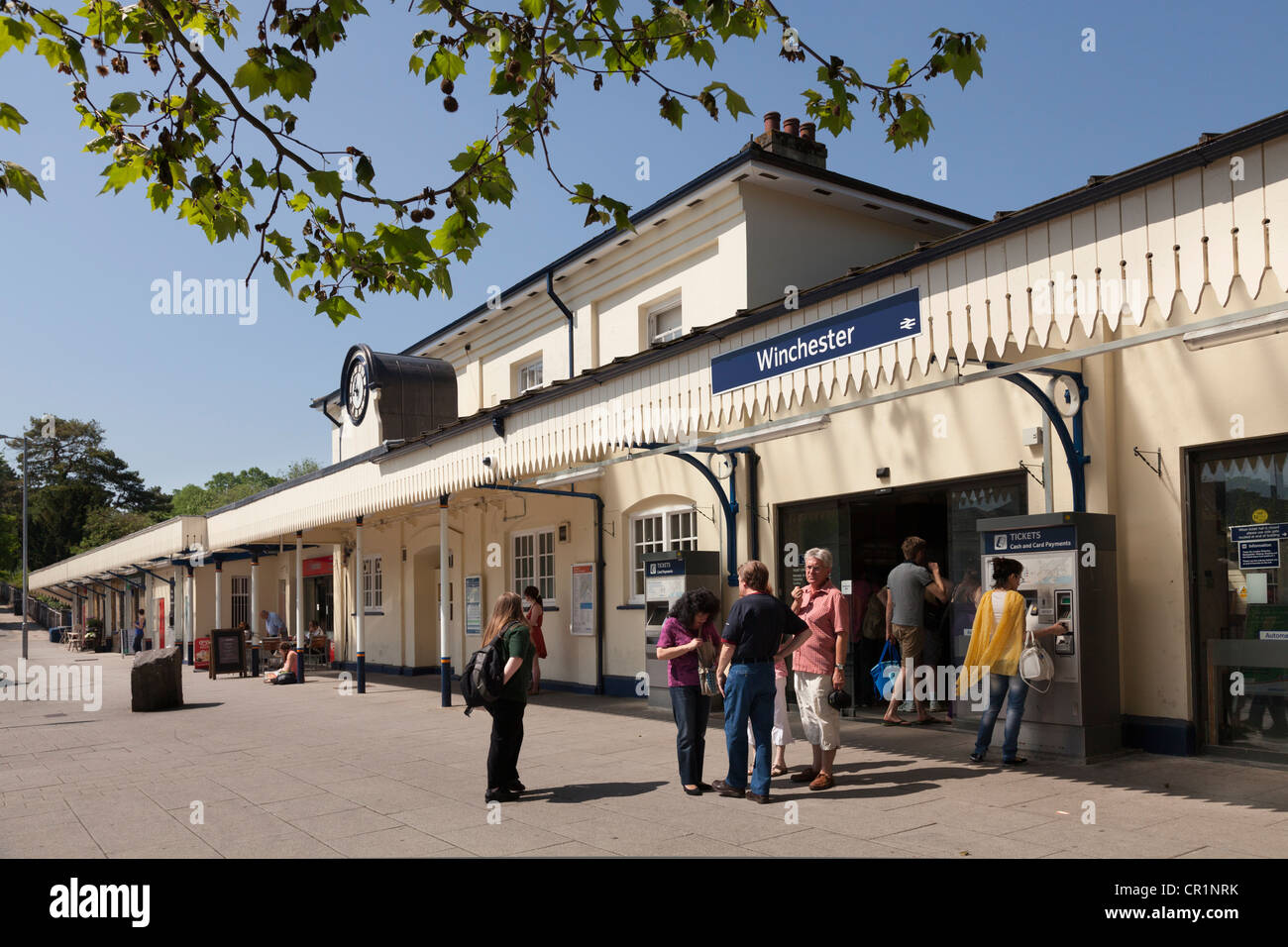 Estación de tren de Winchester Foto de stock