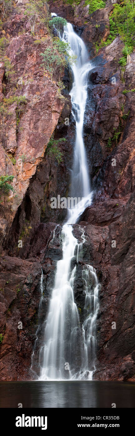 Wangi Falls, detalle, Litchfield National Park, el Territorio del Norte, Australia Foto de stock