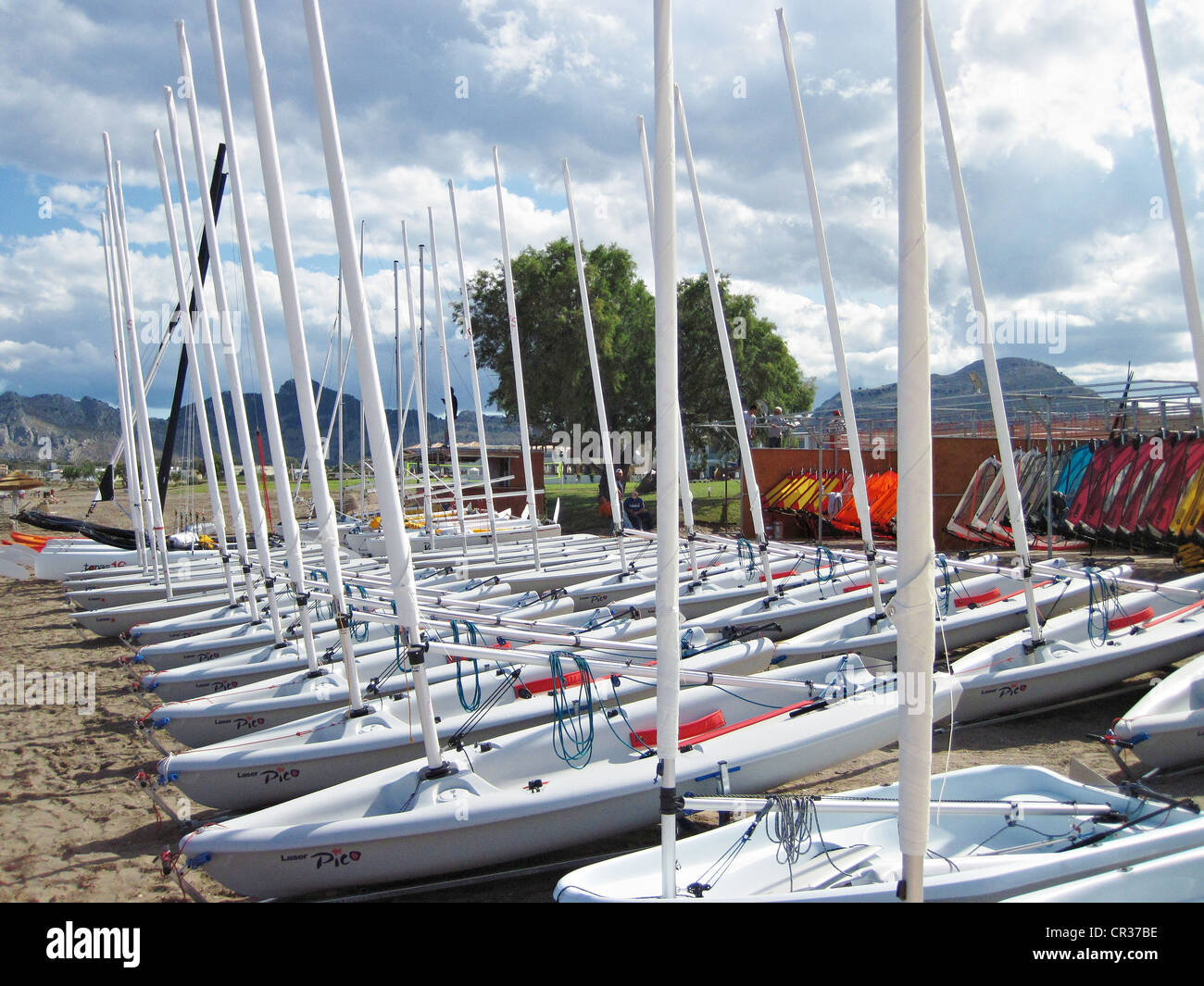 Pico láser veleros en Mark Warner, Levante Beach Resort, Rodas, Grecia  Fotografía de stock - Alamy