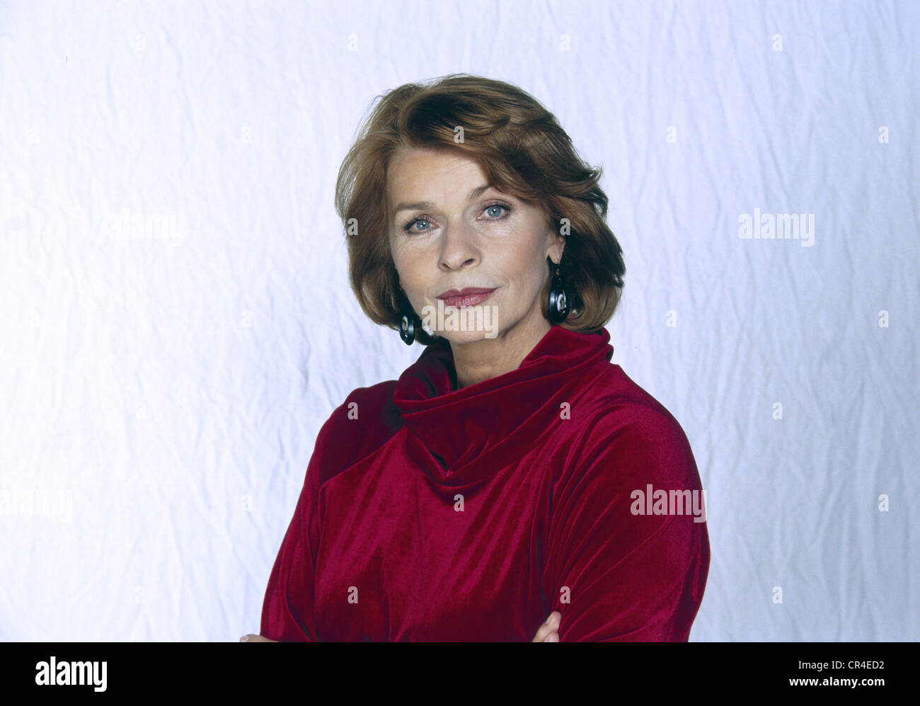 Berger, Senta, * 13.5.1941, actriz austriaca, retrato, 1998, Foto de stock
