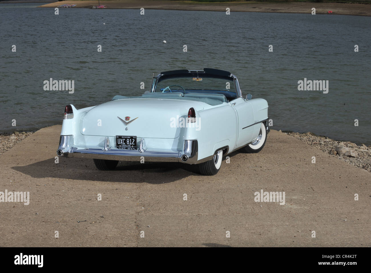 1954 Cadillac convertible coche clásico americano Foto de stock