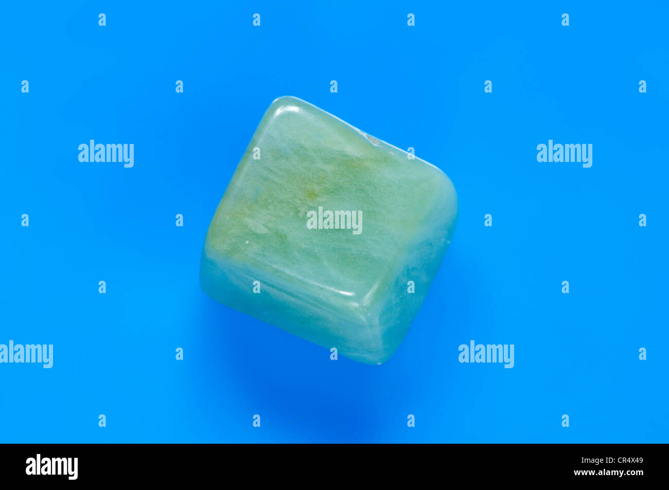 Jade, charmstone, piedra semipreciosa Foto de stock