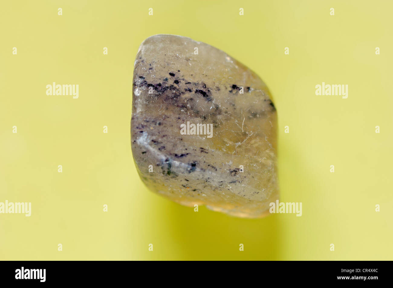 O fluorita fluorita charmstone, piedra semipreciosa Foto de stock