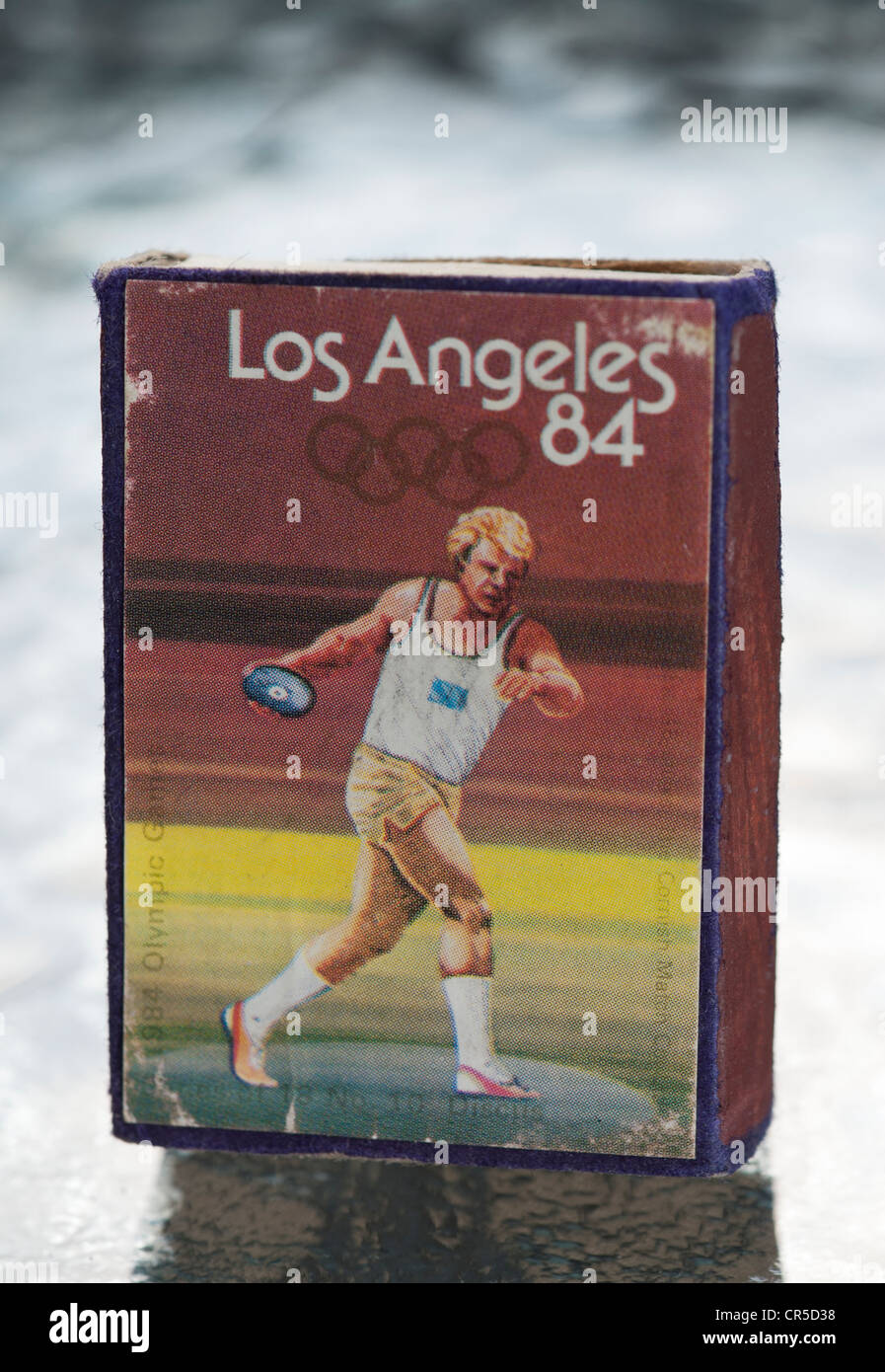 Matchbox de los Juegos Olímpicos de Los Ángeles, 1984 Fotografía de