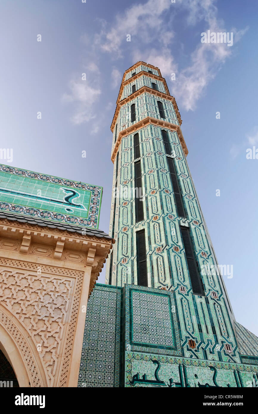 Mezquita de Zarzis, Túnez, Magreb, África del Norte, África Foto de stock