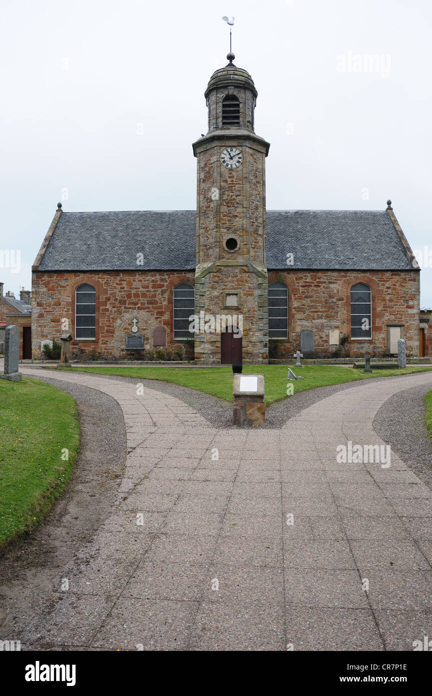 La iglesia parroquial de Elie, Fife, Foto de stock