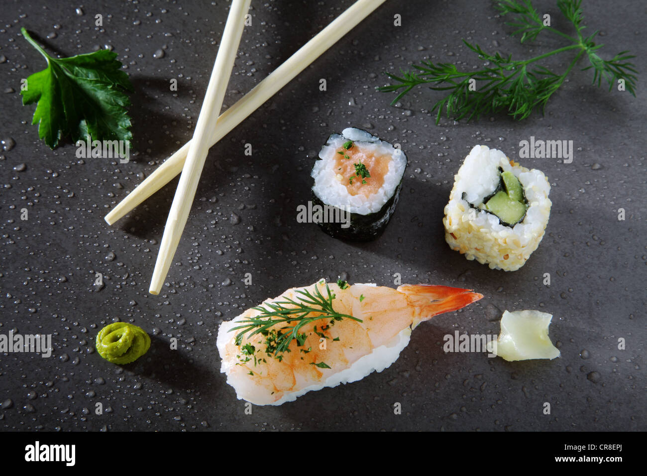 Jengibre de sushi fotografías e imágenes de alta resolución Alamy