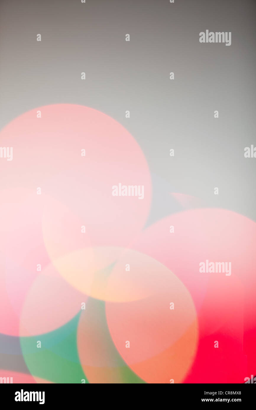Defocussed luces multicolores, cerrar Foto de stock