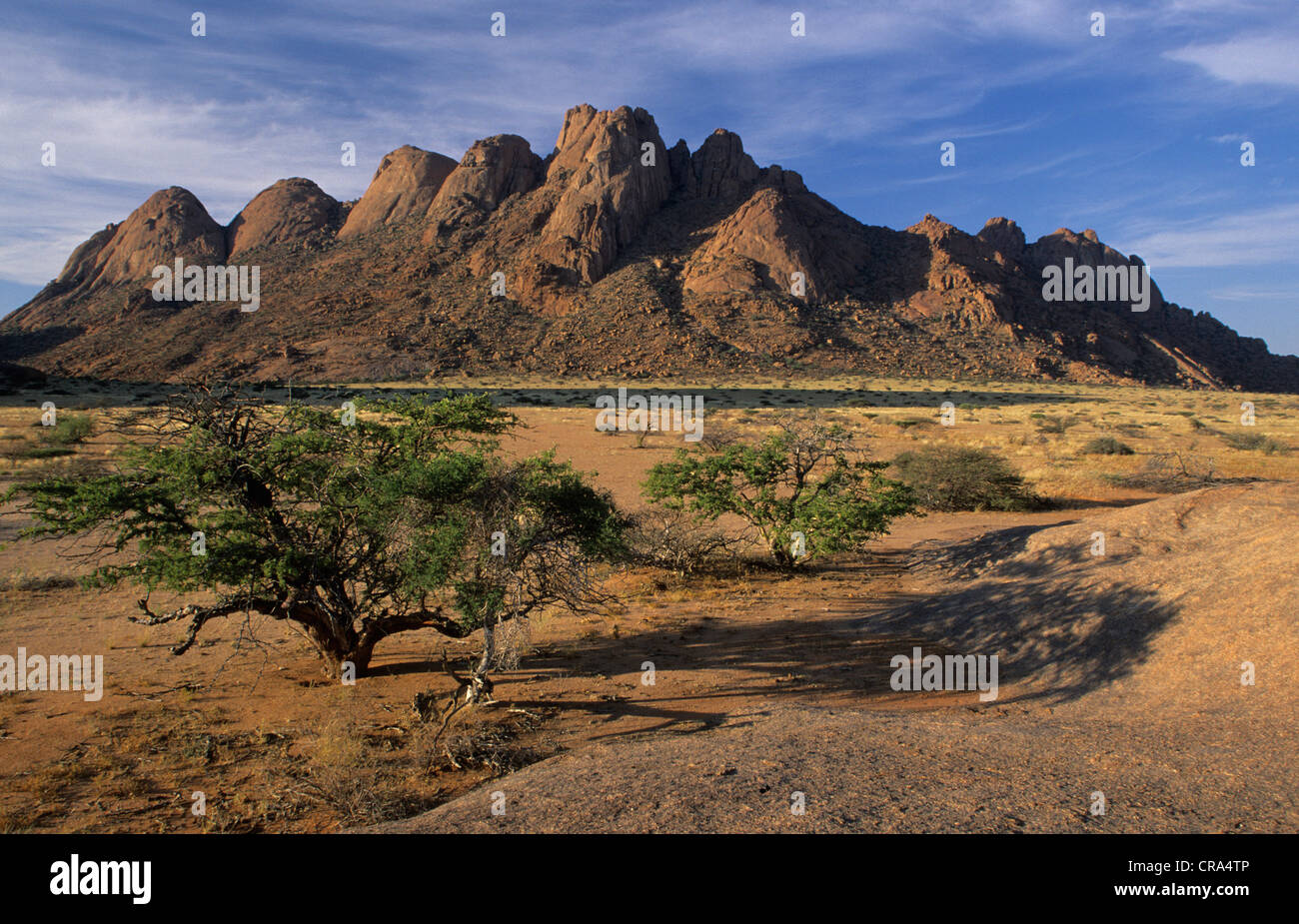Spitzkoppe montaña, desierto de Namib, Namibia, africa Foto de stock