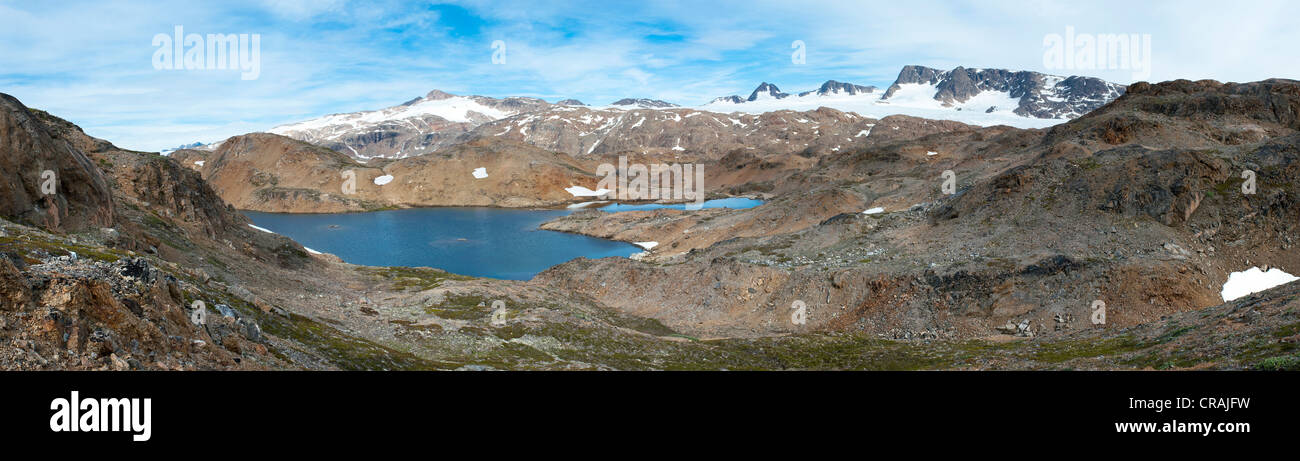Ammassalik Península, Groenlandia Oriental y Groenlandia Foto de stock