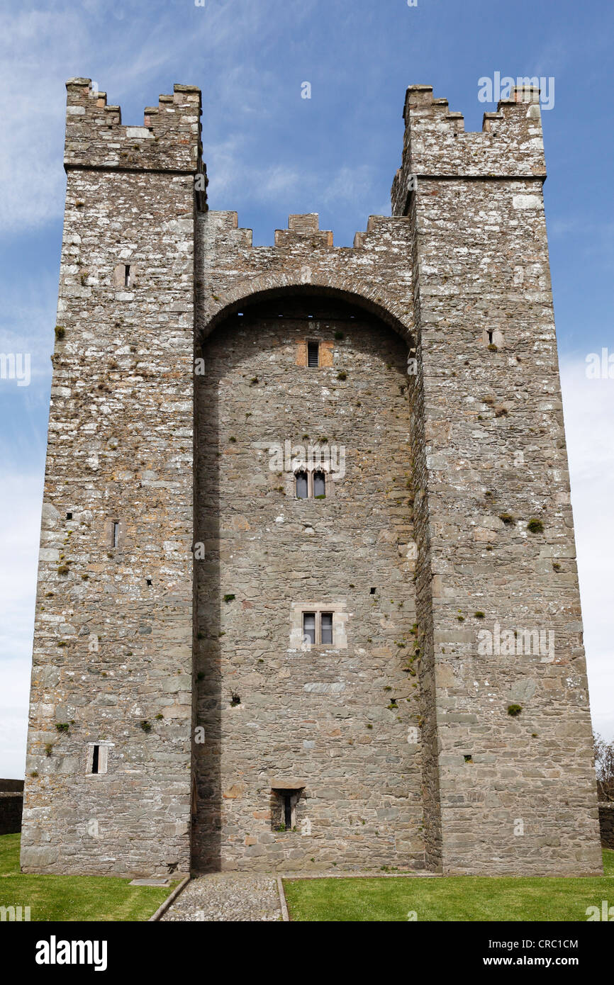 Castillo Kilclief, Condado de Down, Irlanda del Norte, Irlanda, Reino Unido, Europa PublicGround Foto de stock