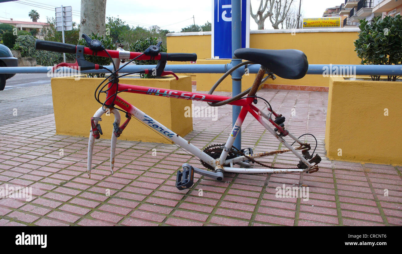 las bicicleta robada, España, Mallorca Fotografía de - Alamy