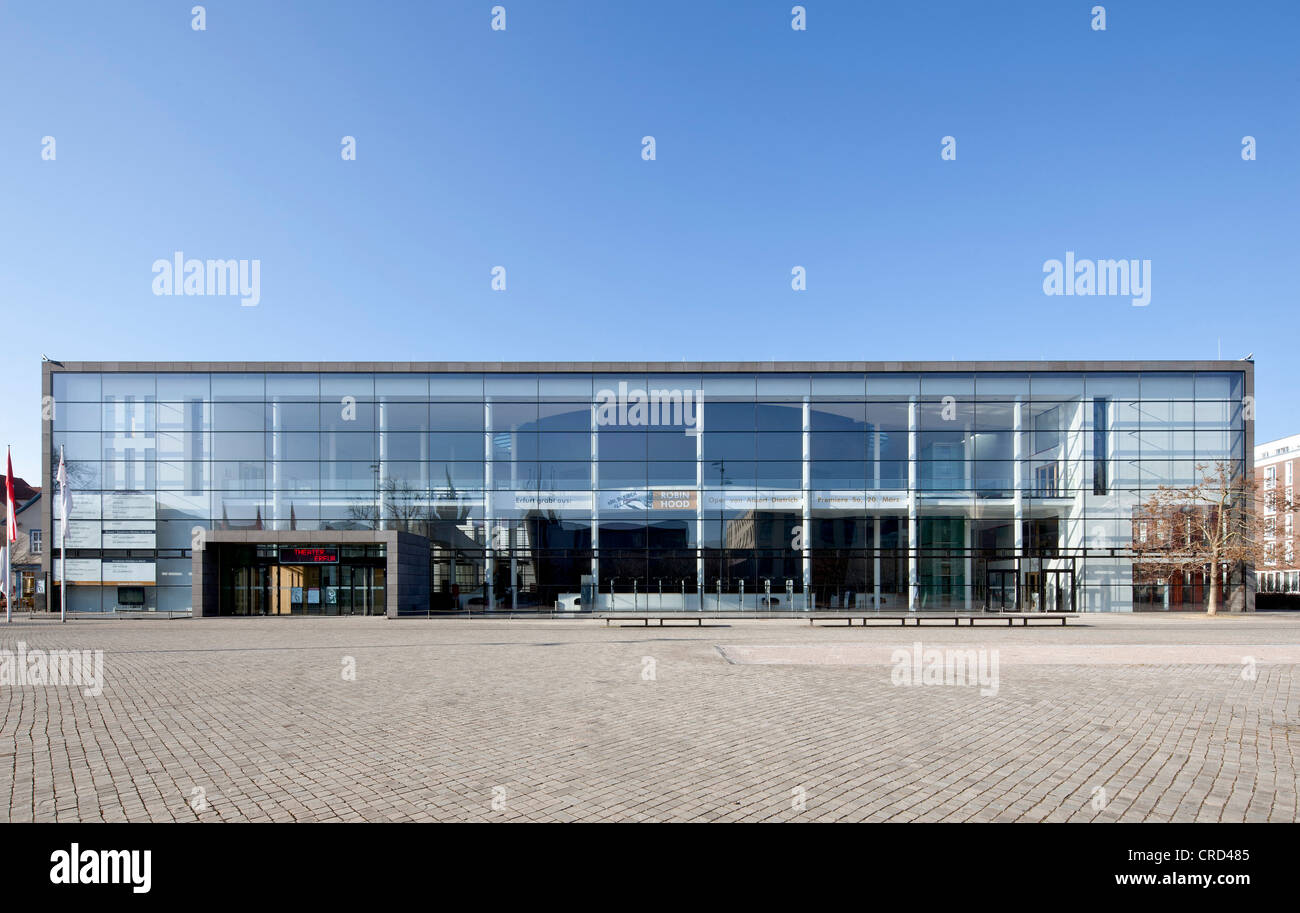 Teatro de Erfurt, Grosses Haus, gran escenario, Erfurt, Turingia, Alemania, Europa, PublicGround Foto de stock