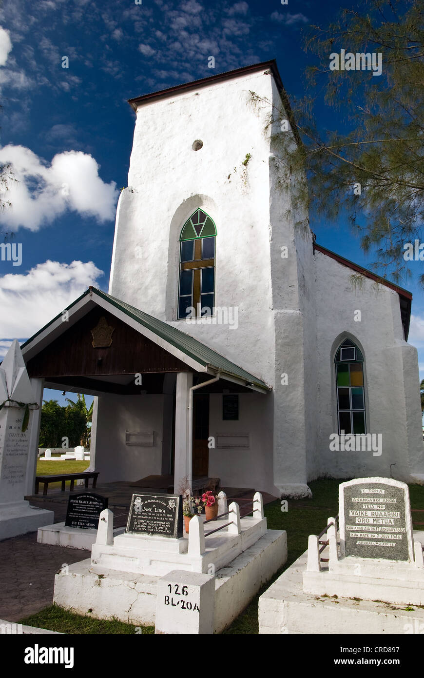 Cicc de Avarua, en Rarotonga Islas Cook. Foto de stock