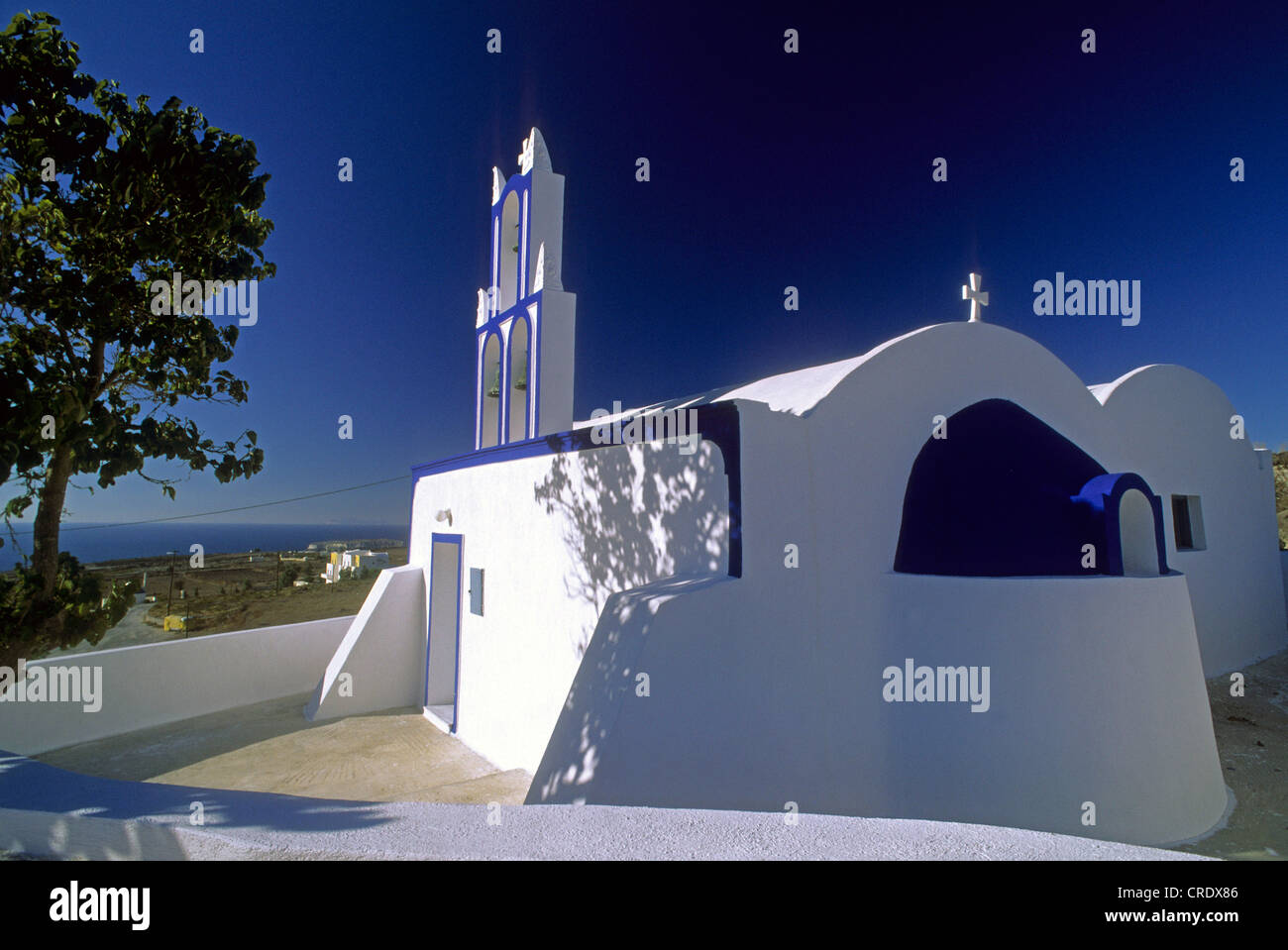 Iglesia de la isla de Creta, Grecia, Creta Foto de stock
