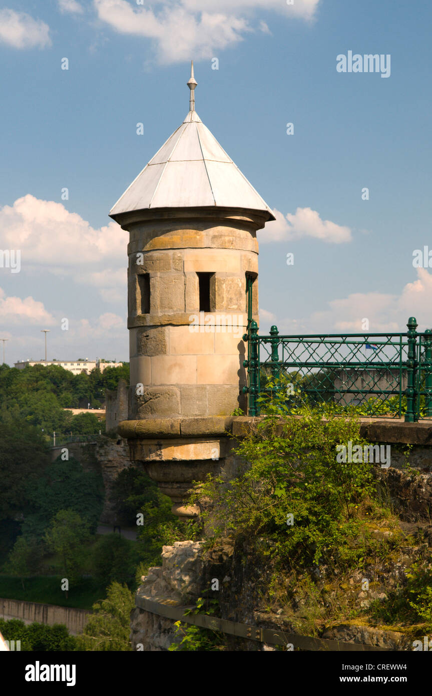 Torre Española en Luxemburgo, Luxemburgo Foto de stock