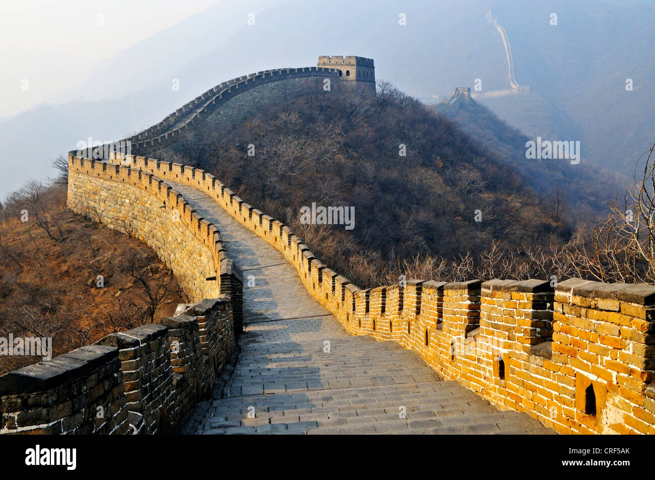 La Gran Muralla de China, China Foto de stock