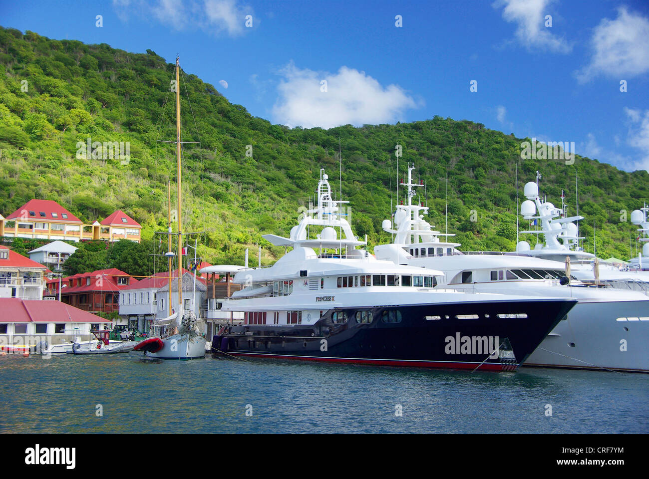 Barth, Gustavia, Franzoesiche Antillen, Saint-Barthlmy Foto de stock