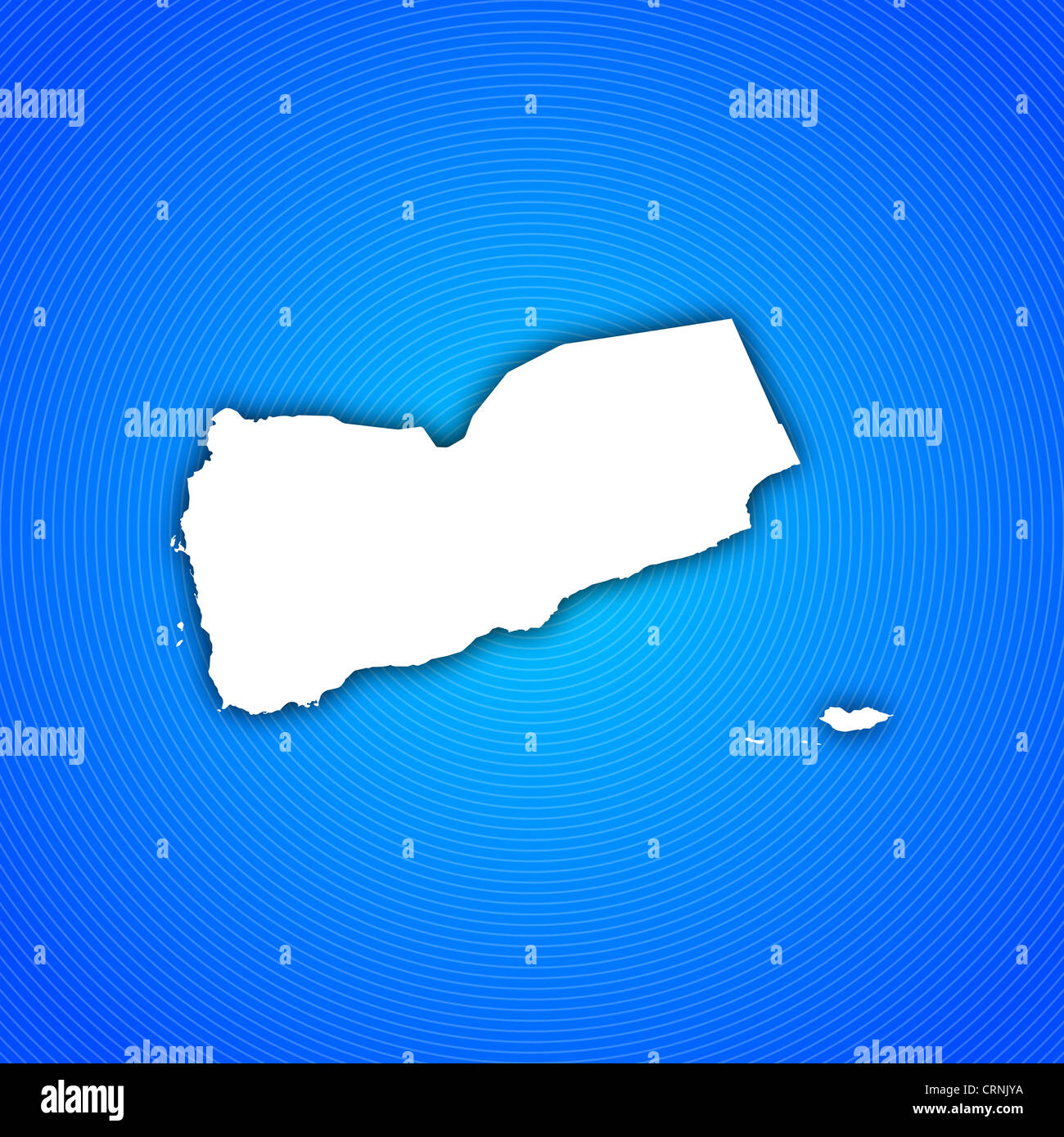 Mapa Político De Yemen Con Las Diversas Gobernaciones Fotografía De Stock Alamy 