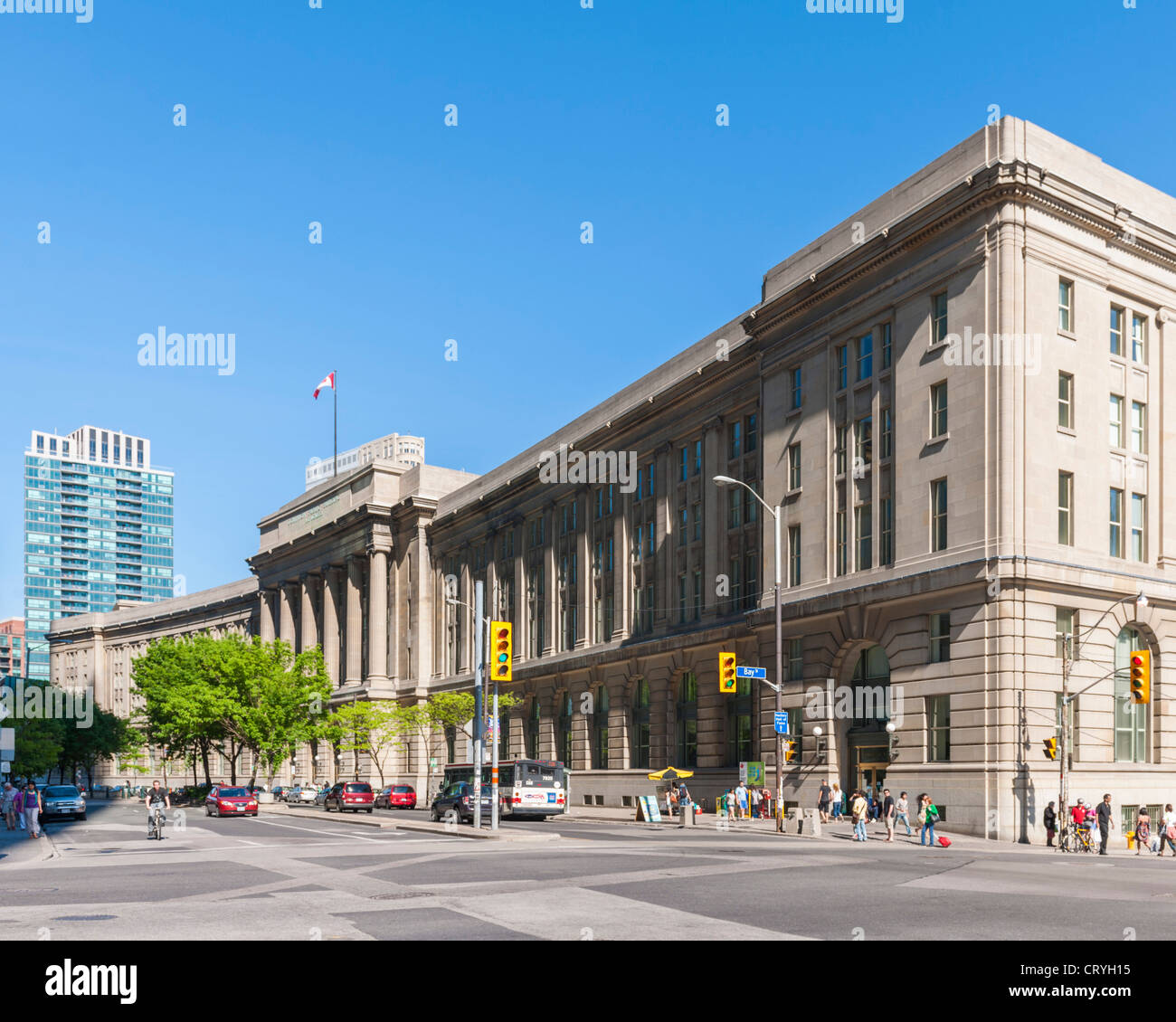 Dominion edificio público, Toronto Foto de stock