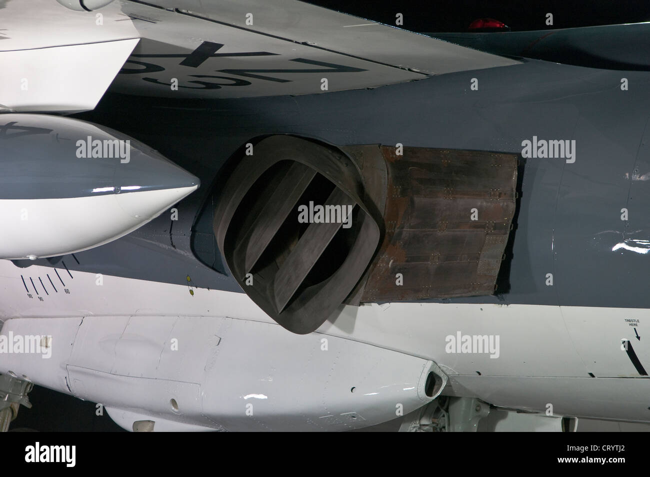 Harrier Jump Jet empuje vectorial Foto de stock