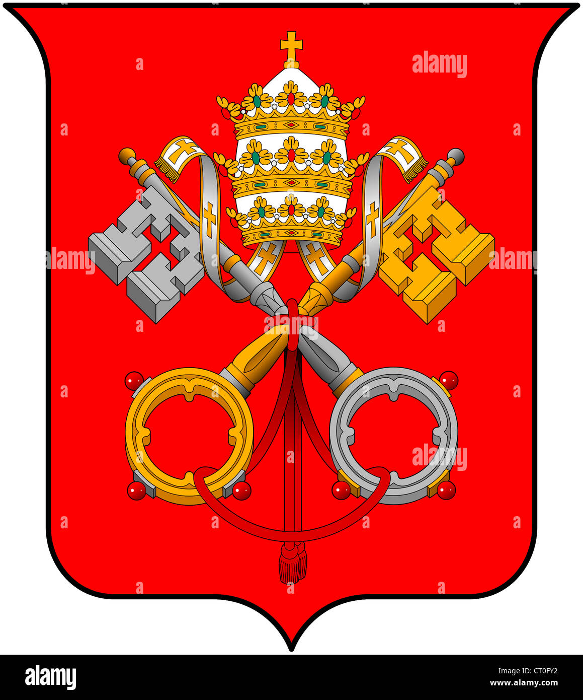 Vatican city coat of arms fotografías e imágenes de alta resolución - Alamy