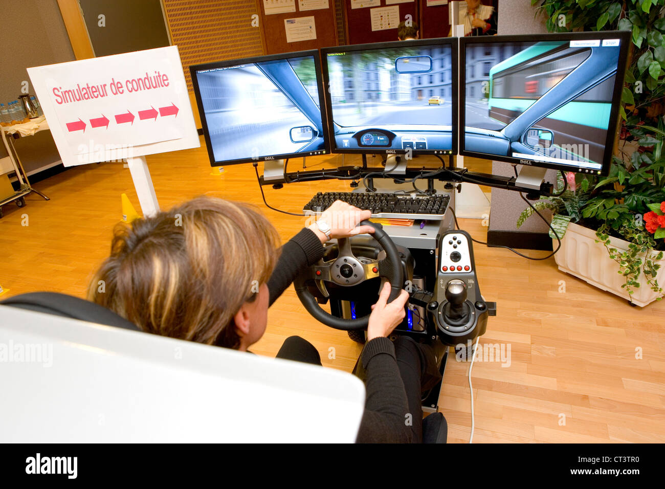 Un simulador de conducción para la recuperación de pacientes con
