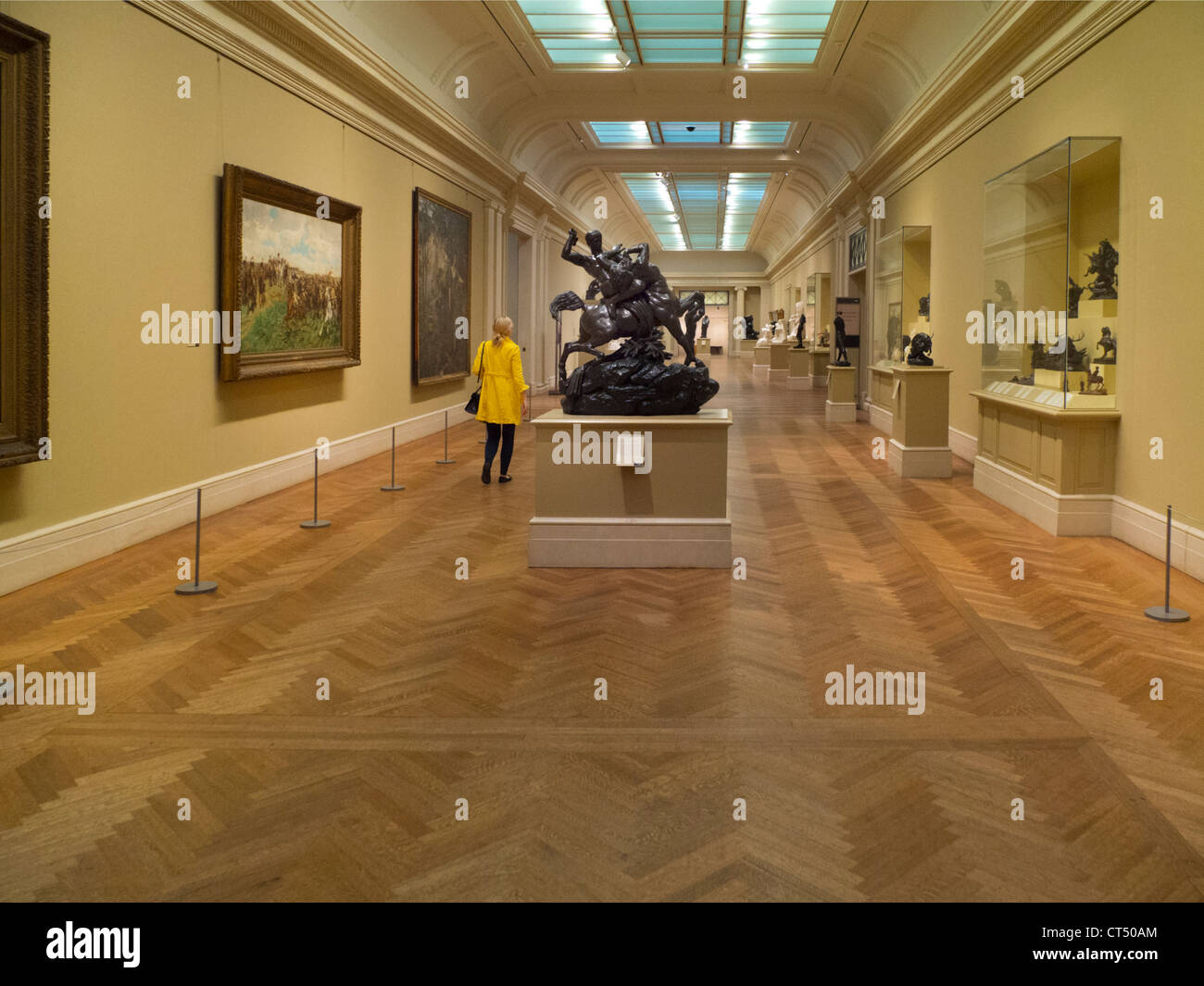 Museo Metropolitano de Arte en Manhattan, Nueva York Foto de stock