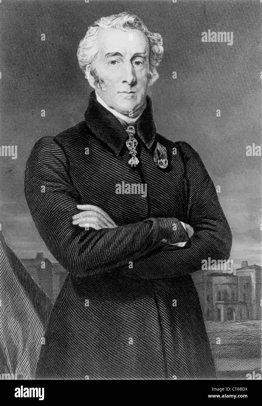 Duque de Wellington 1769-1852 Foto de stock
