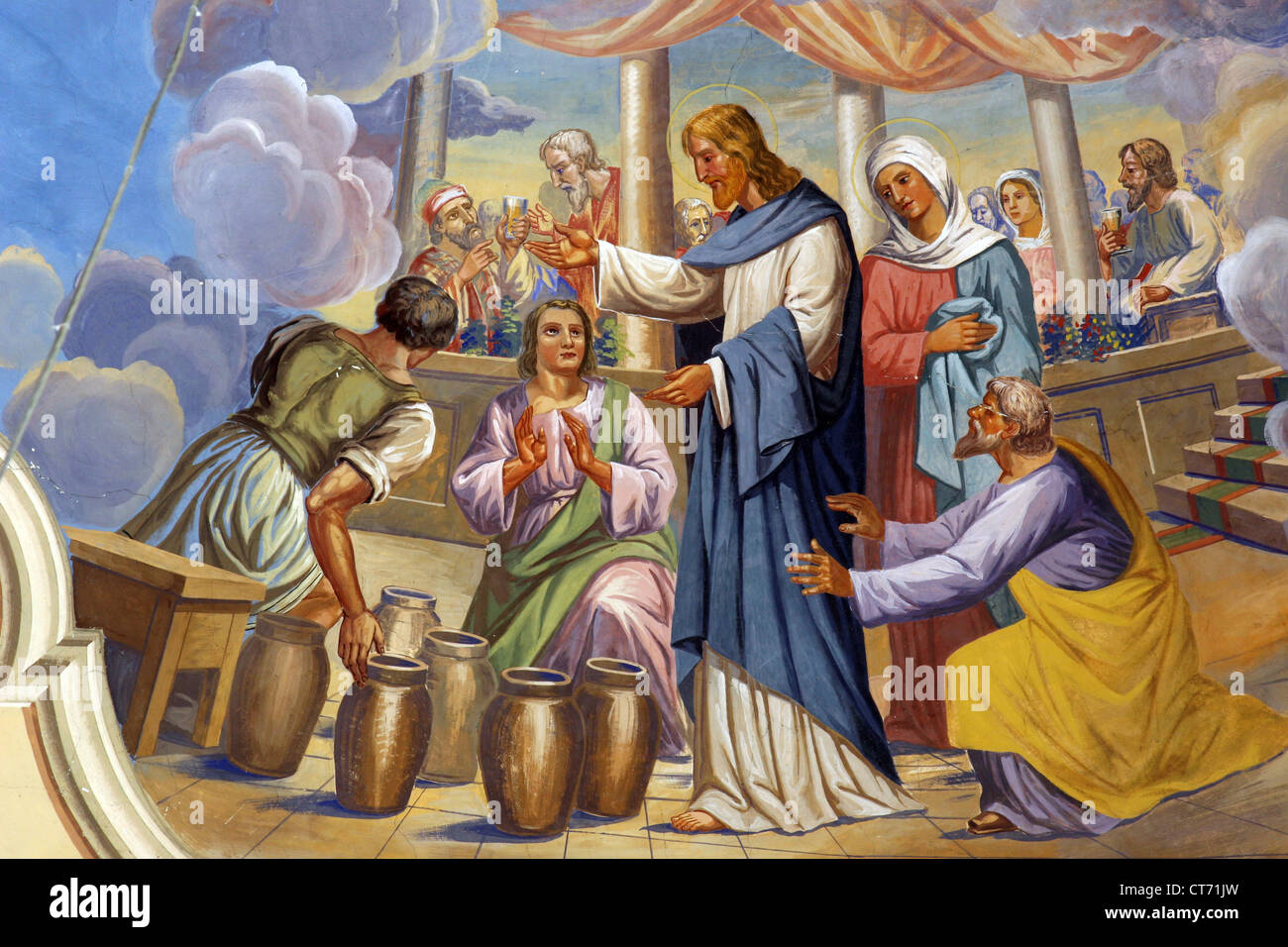 Boda en Caná o bodas de Cana Fotografía de stock Alamy