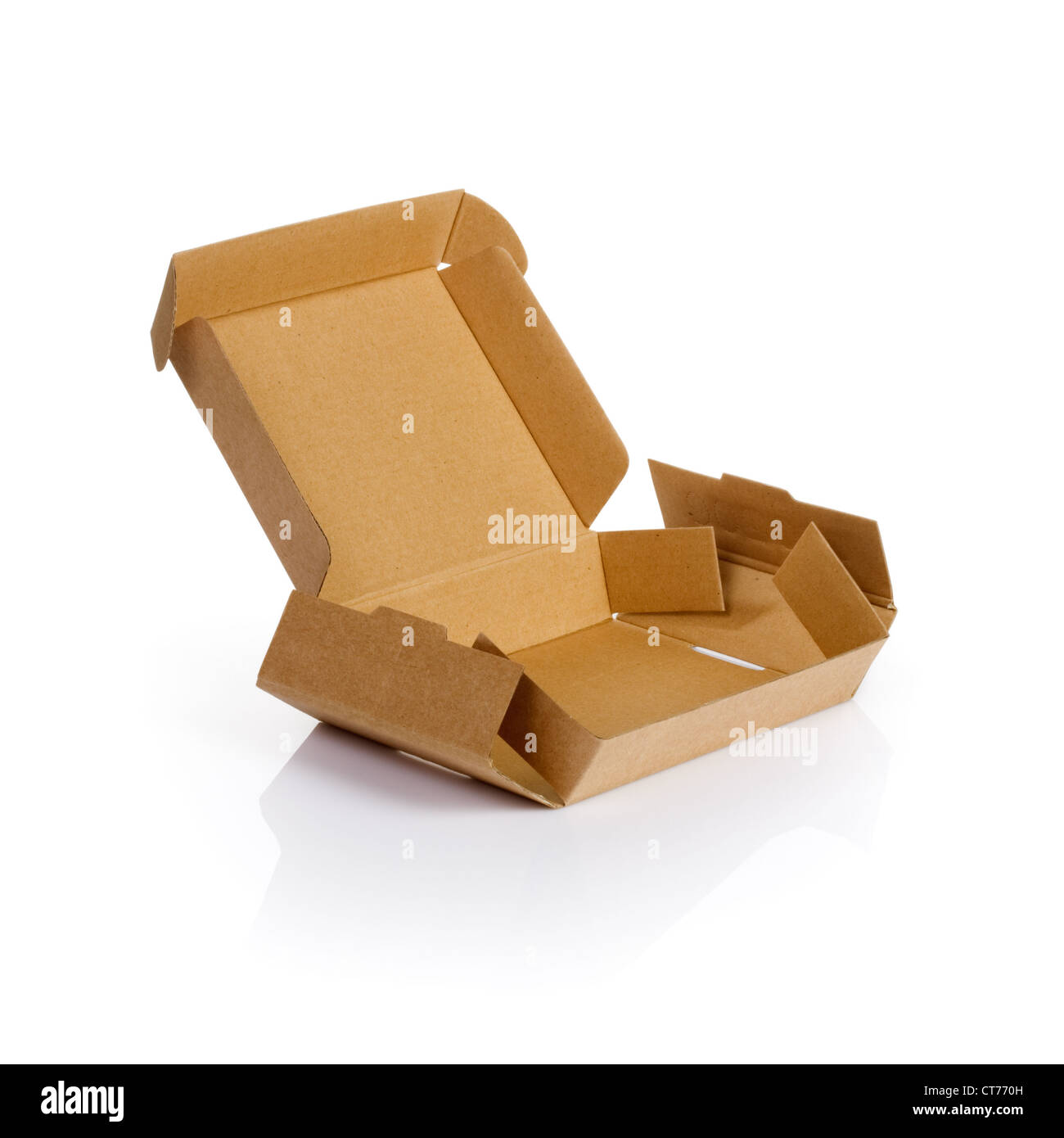 Unfolded carton Imágenes recortadas de stock - Alamy