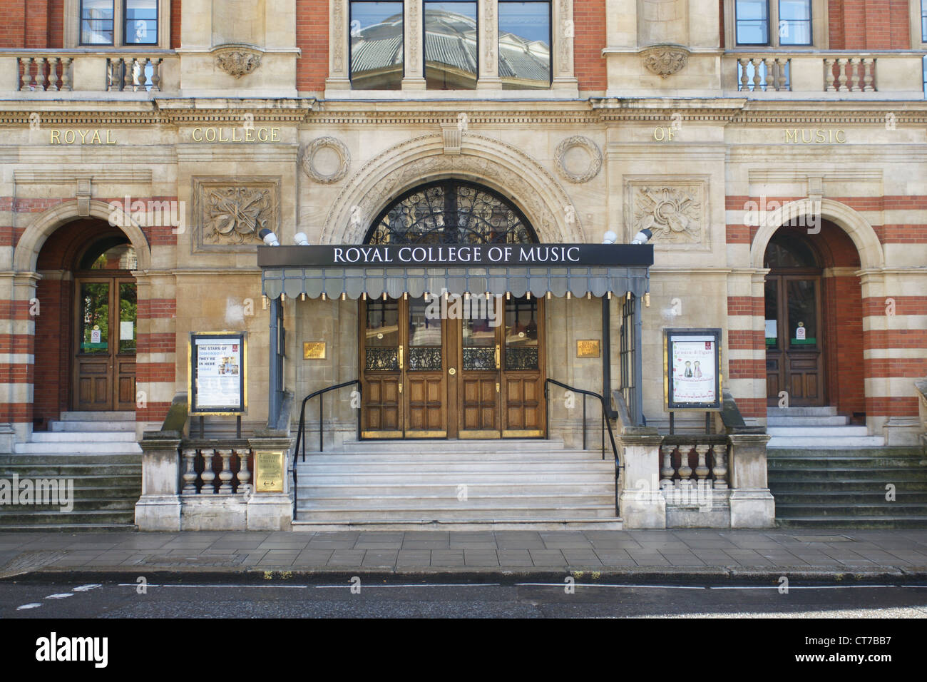 El Royal College of Music, Londres Foto de stock