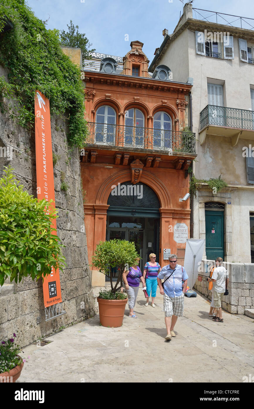 Musee de la Parfumerie (museo del perfume), Boulevard du Jeu de Ballon, Grasse, Côte d'Azur, Provence-Alpes-Côte d'Azur, Francia Foto de stock