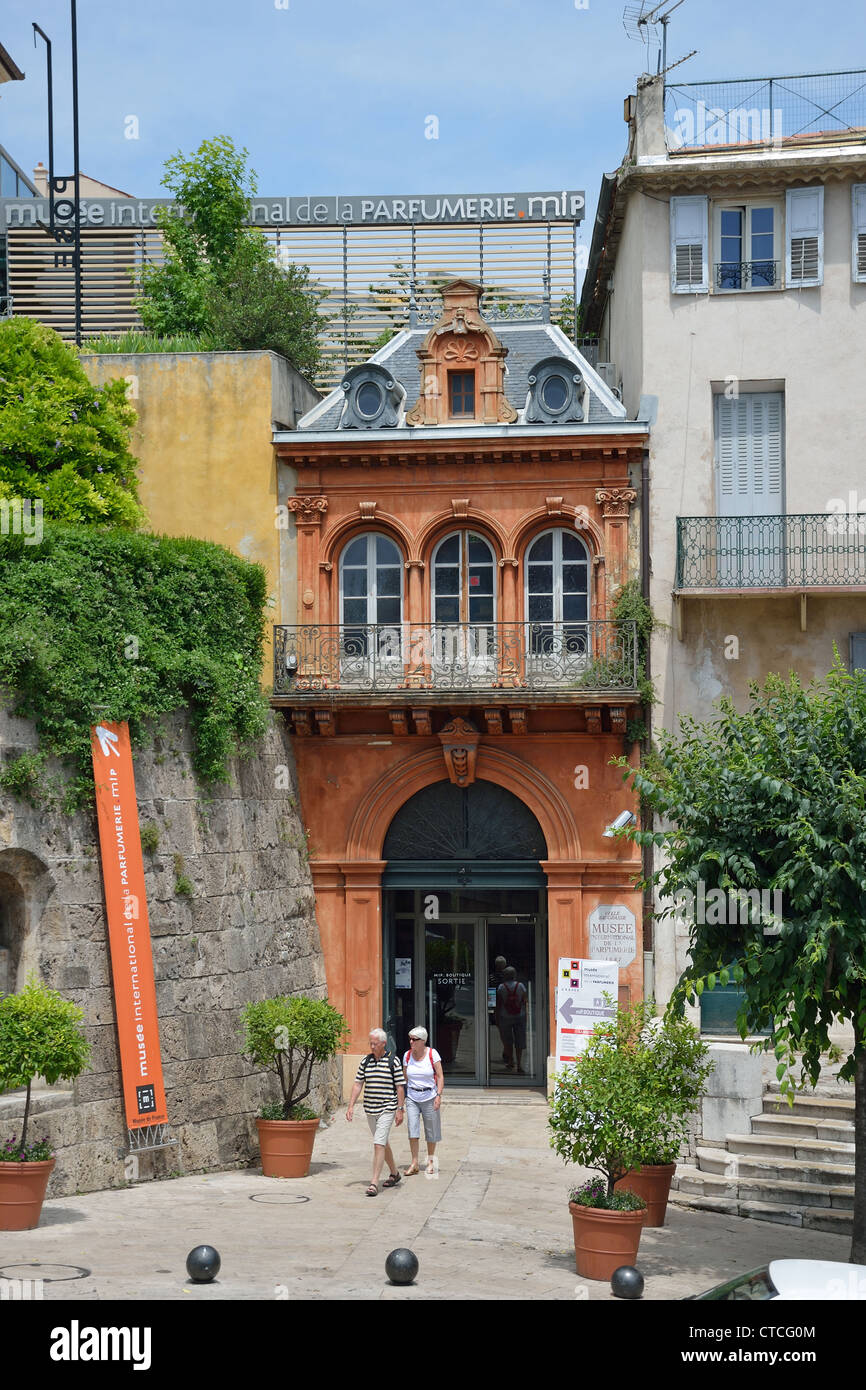 Musee de la Parfumerie (museo del perfume), Boulevard du Jeu de Ballon, Grasse, Côte d'Azur, Provence-Alpes-Côte d'Azur, Francia Foto de stock