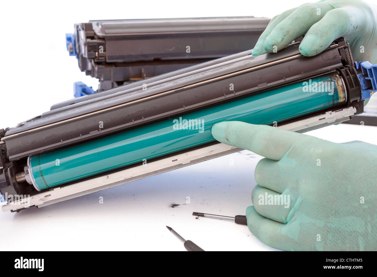 Tóner de impresora fotografías e imágenes de alta resolución - Alamy