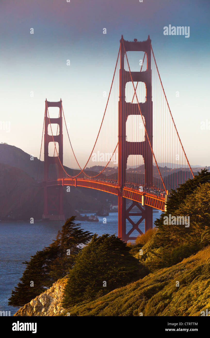 Puente Golden Gate, San Francisco Foto de stock