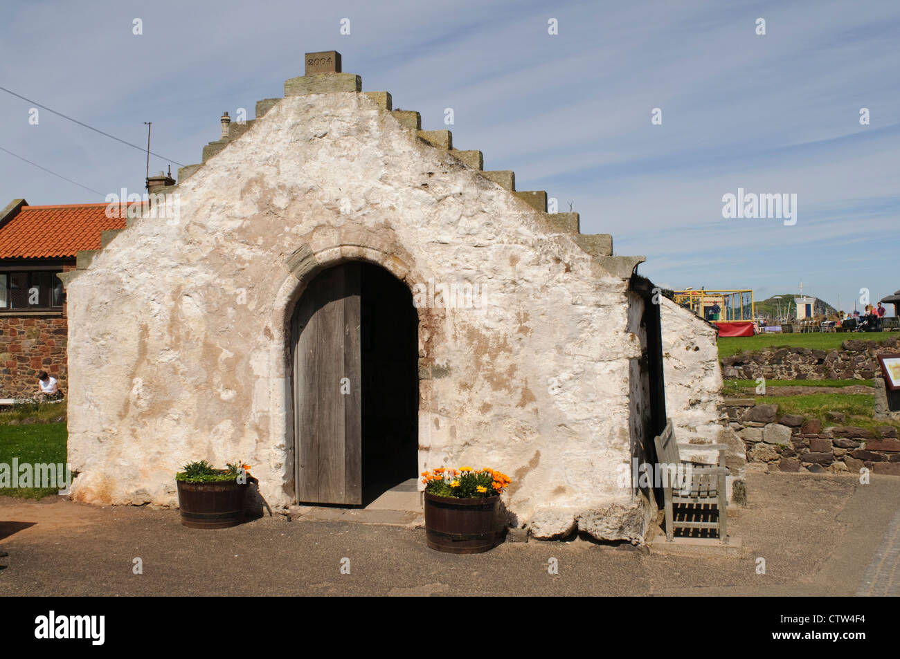 Saint Andrews viejo Kirk, North Berwick, East Lothian, Escocia. Foto de stock